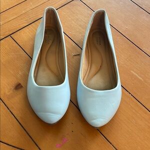 Baby Blue Ballet Flats
